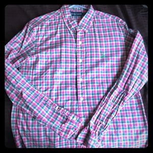 Polo button down shirt